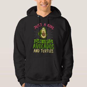 Moletom Meninas de Tartaruga-do-mar Avocado Mulheres Ocean