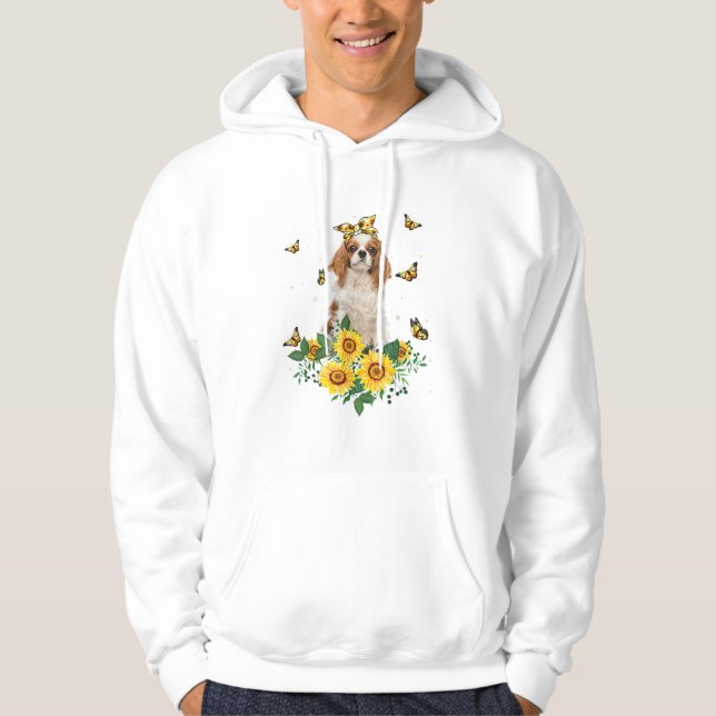 Moletom Meninas Mulheres Mãe Cavaleiro Rei Charles Spaniel (Frente)