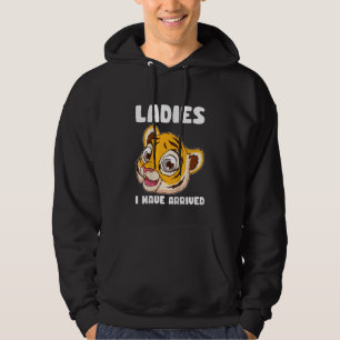 Moletom Meninas, senhoras, cheguei a Tiger, crianças bonit