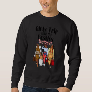 Moletom Meninas Trip Besties Detroit Para Melanin Black Va