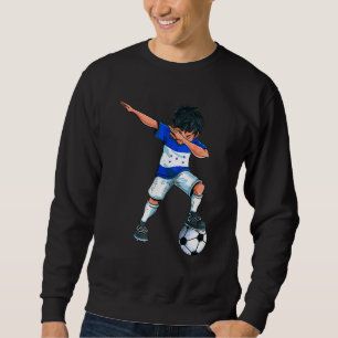 Moletom Menino do Futebol Dabbing Honduras Futebol Hondure