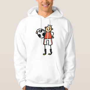 Moletom Menino jogador de futebol figurinha