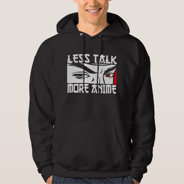 Moletom Menos Fale Mais Anime - Anime Engraçado (Frente)