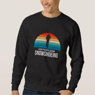 Moletom Menos Pessoas Mais Calçado Snowshoe Sn