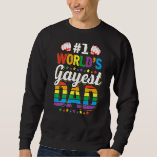 Moletom Mens 1 Worldu2019s Orgulho gay Gayest Lgbt Rainb