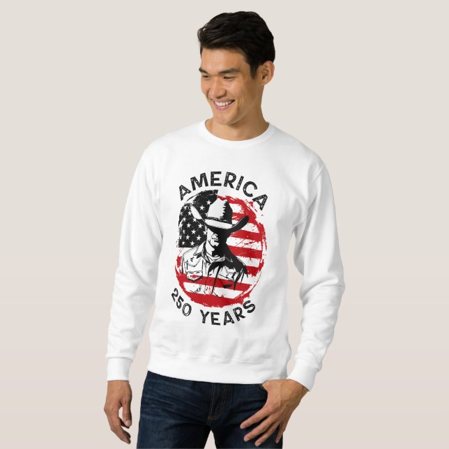 Moletom Mens 250º Aniversário América (Frente Completa)