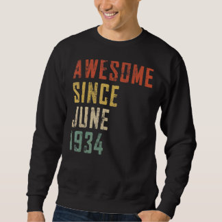 Moletom Mens, 88 Anos, Espetacular Desde Junho De 1934 88º