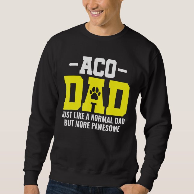 Moletom Mens Aco Pai Cão-Cão-Cachorro-Cachorro (Frente)