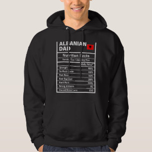 Moletom Mens Albaneses Pais Fatos Nutrição Dia de os pais