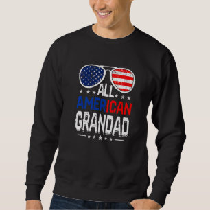 Moletom Mens All American Grandad 4 De Julho De Dia de os