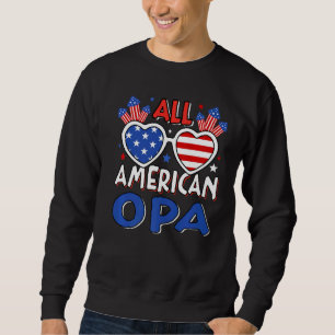 Moletom Mens All American Opa 4 De Julho American Flag Su