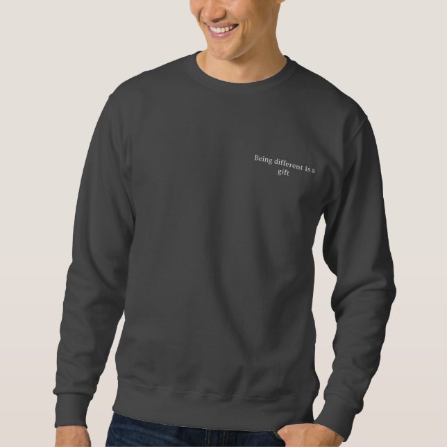 moletom mens art style design (Frente)