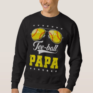Moletom Mens Ball Papa Orgulhoso Vovô De Softball Pla