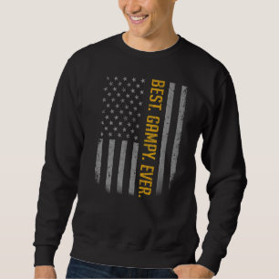 Moletom Mens Best Gampy Alguma Vez Nos Eua Bandeira Americ