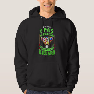 Moletom Mens Billiard Snooker Dizendo 8 Ball Piscina Billi