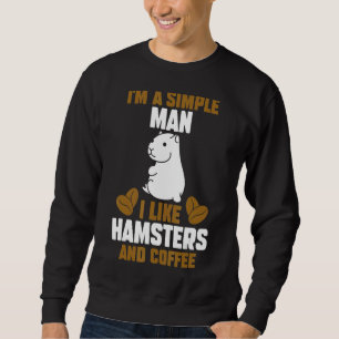 Moletom Mens Coffee Hamster