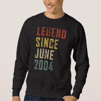 Moletom Mens Com 18 Anos De Legenda Desde Junho De 2004 18