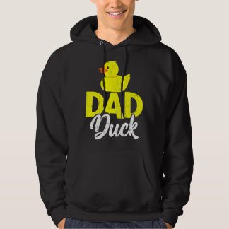 Moletom Mens Cute Duckets Pai Dia de os pais Duck