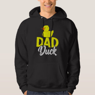 Moletom Mens Cute Duckets Pai Dia de os pais Duck