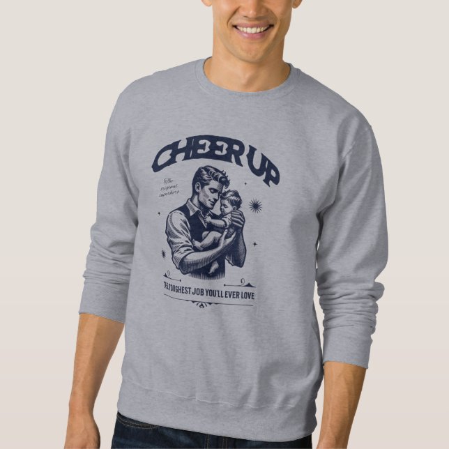 MOLETOM MEN'S DADDY CHEER UP SWEATSHIRT (Frente)