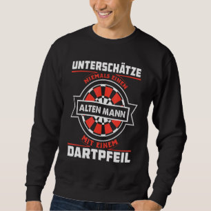 Moletom Mens Dart Jersey Nunca Um Homem Idoso