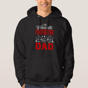 Moletom Mens Dia de os pais Meu Bombeiro Favorito Me Liga