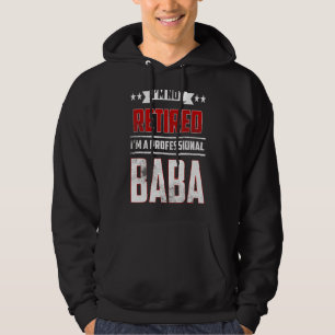 Moletom Mens, eu não estou aposentado... um pai profission