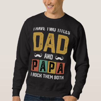 Moletom Mens Eu Tenho Dois Pais De Títulos E Papai Dia D
