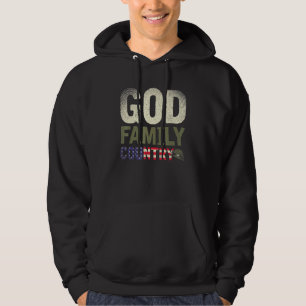 Moletom Mens God Family Country 4 De Julho Patriótico Vend
