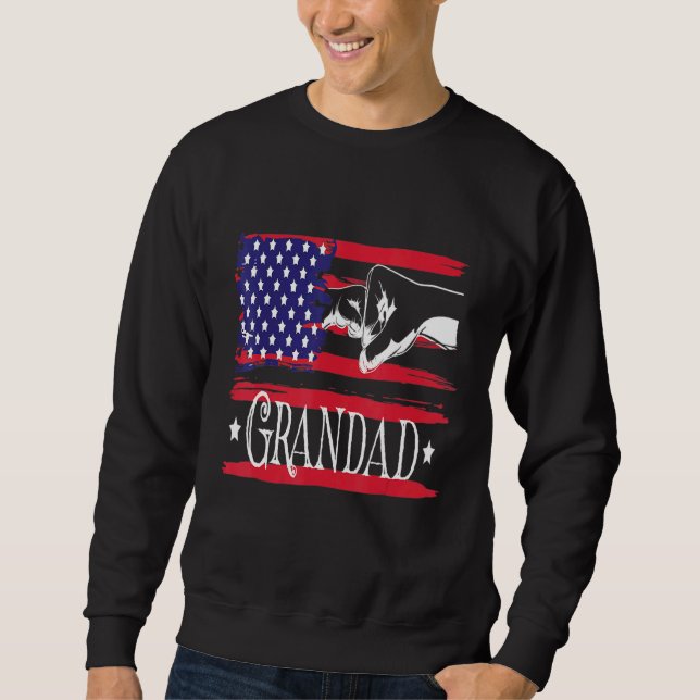Moletom Mens Grandad (Frente)