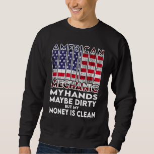 Moletom Mens Hands estão sujos. Meu dinheiro está limpo Me