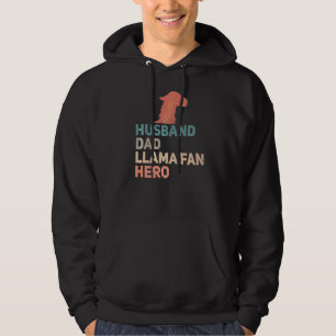 Moletom Mens Husband Pai Llama Fan Hero Para O Seu Llama H