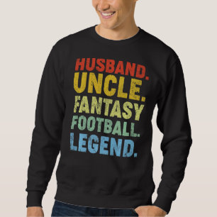 Moletom Mens Husband Tio Fantasy Futebol Legend Padre