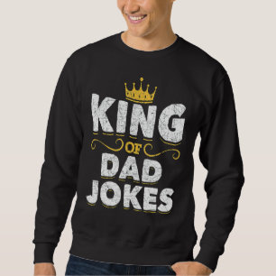 Moletom Mens King Of Pai Crown Piada Rad Piadas Puns Pai J