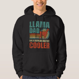Moletom Mens Llama Pai Como Um Pai Regular Mas Fath Mais F