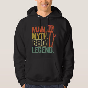 Moletom Mens Man Myth CHURRASCO Legend Barbecue Griling Pa