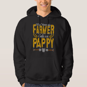 Moletom Mens Meu Agricultor Favorito Me Chama Pappy Farmin