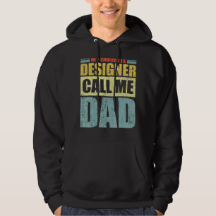 Moletom Mens Meu Designer Favorito Me Chama de D do Pai Pa
