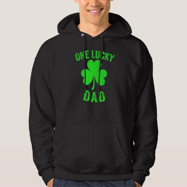 Moletom Mens One Lucky Pai Pai Engraçado Iri (Frente)