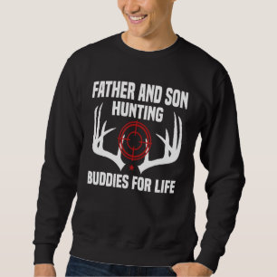 Moletom Mens Pai E Filho Caçando Amigos Deer Hunter Pa