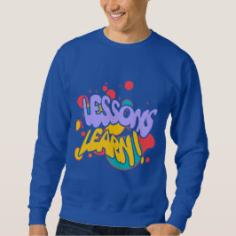MOLETOM MEN'S PAINT SPLASH LESSONS LEARN SWEATSHIRT