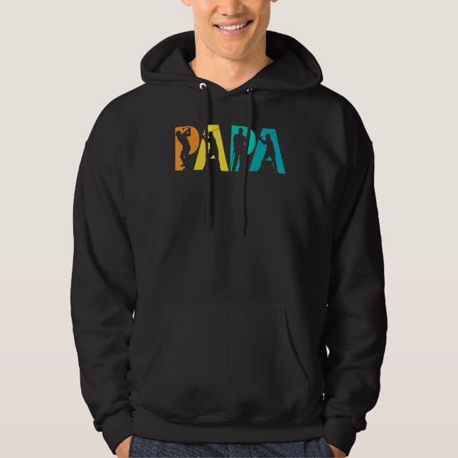 Moletom Mens Papa Golf Para Pai Avô - Brincadeira (Frente)