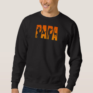 Moletom Mens Papa Hunt Dia de os pais Hunter