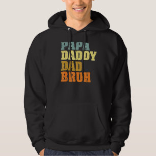 Moletom Mens Papa Pai Bruh Que Adora De Son Boys F