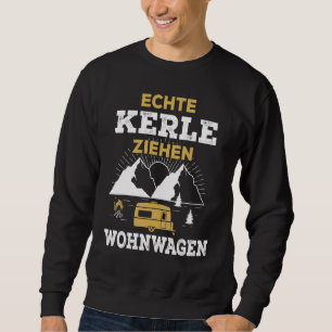 Moletom Mens Real Cara Puxem Caravana Acampando Caravan Te