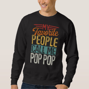 Moletom Mens Retro My Favorite Pessoas Me Chame De Pop de 