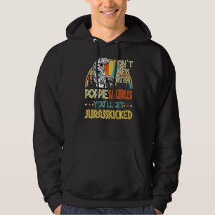 Moletom Mens Retro Poppiesaurus Dinosaur Rex Vintage Fathe