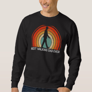 Moletom Mens Retro Style Vintage Melhor Pai Andando Alguma