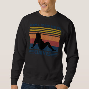 Moletom Mens Retro Vintage Homens Reais Têm Curvas Pai Fat