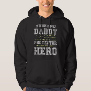 Moletom Mens Soldier Pai Protetor Contra Heróis